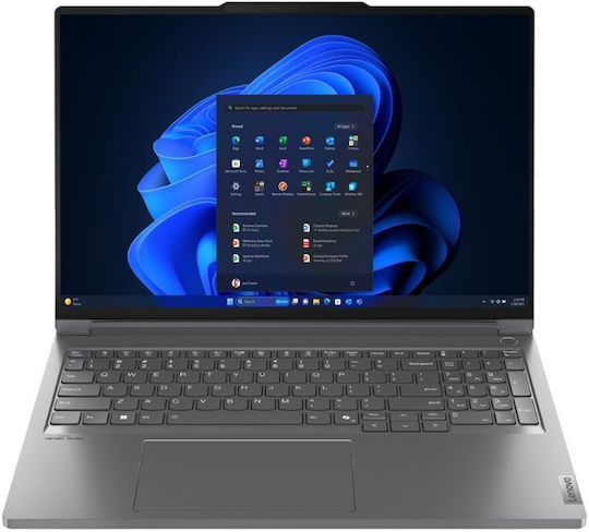 Lenovo ThinkBook 16p G5 IRX 16" IPS QHD+ (i5-14500HX/16GB/512GB SSD/GeForce RTX 4050/W11 Pro) Storm Grey (US Keyboard) view 2