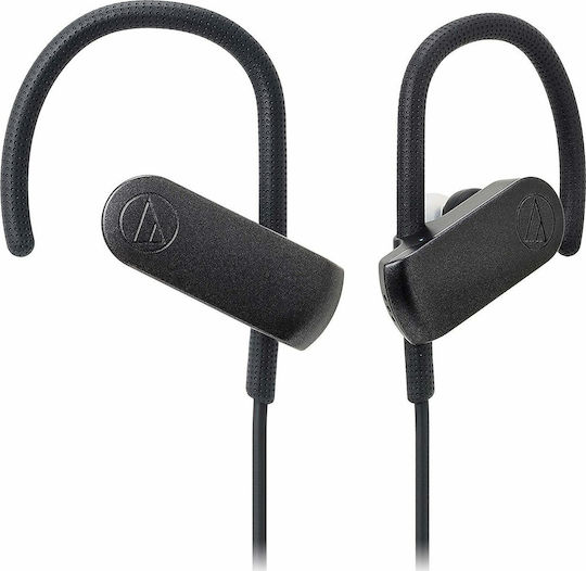 Audio Technica ATH-SPORT70BT In-ear Bluetooth Handsfree Earphones with Sweat Resistance Black view 6