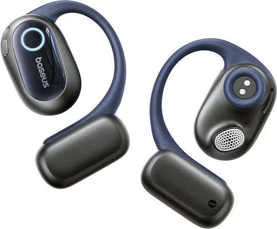Baseus Bowie MF1 Bone Conduction Bluetooth Handsfree Earphones with Sweat Resistance and Charging Case Black view 4
