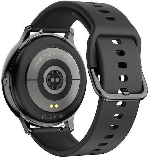 Kingwear DT88 Pro 42mm Smartwatch with SIM and Heart Rate Monitor (Black) view 2