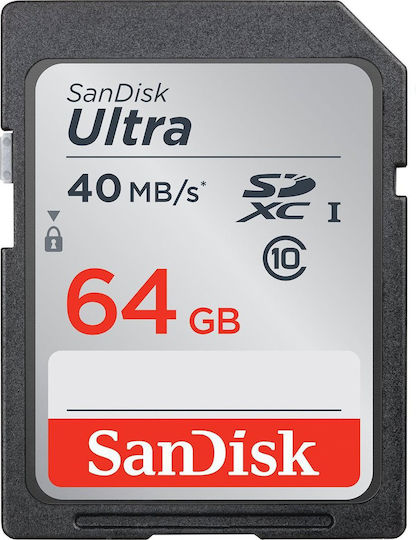 Sandisk Ultra SDXC 64GB Class 10 UHS-I view 1