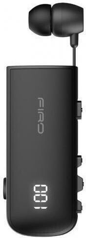 Firo H16 In-ear Bluetooth Handsfree Lapel Headset Black vista 3