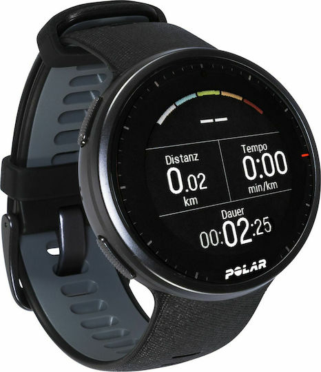 Polar Vantage V2 Aluminium 47mm Waterproof Smartwatch with Heart Rate Monitor (Black) view 6