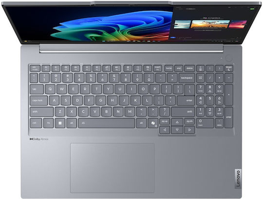 Lenovo ThinkBook 16 Gen 7 16" IPS (Snapdragon-X Plus X1P-42-100/32GB/1TB SSD/W11 Pro) Luna Grey (US Keyboard) view 2