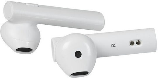 Denver TWS-62 Earbud Bluetooth Handsfree Earphones with Charging Case White view 6