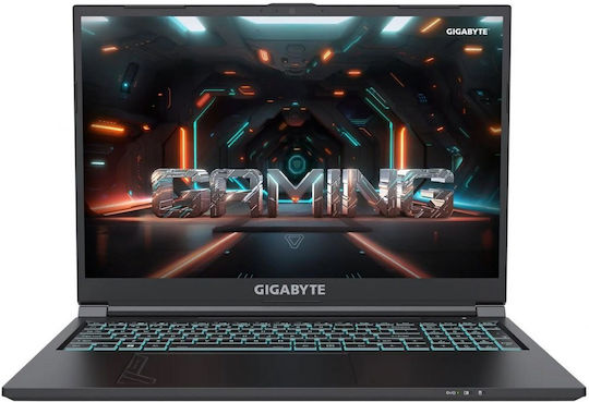 Gigabyte G6 KF-H2EE894KD 16" FHD+ 165Hz (i7-13620H/16GB/1TB SSD/GeForce RTX 4050/No OS) Carbon Black (International English Keyboard) view 1
