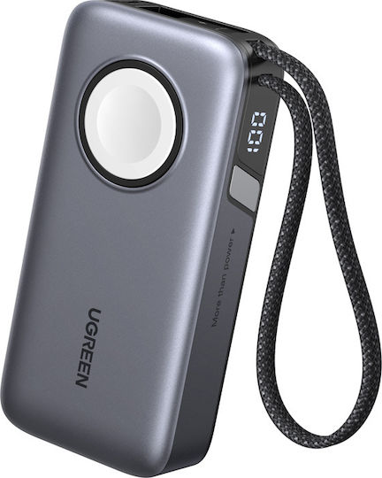Ugreen PB527 Power Bank 10000mAh 30W with USB-C Port Gray