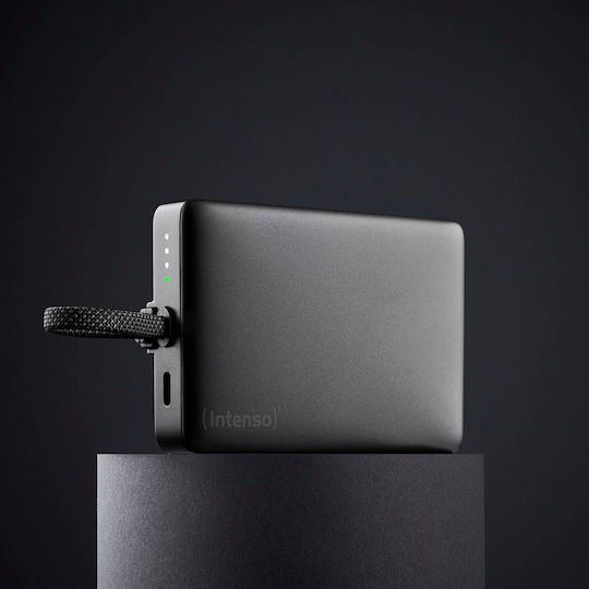 Intenso MC10000 MagSafe Power Bank 10000mAh 20W with USB-C Power Delivery Port Black vue 9
