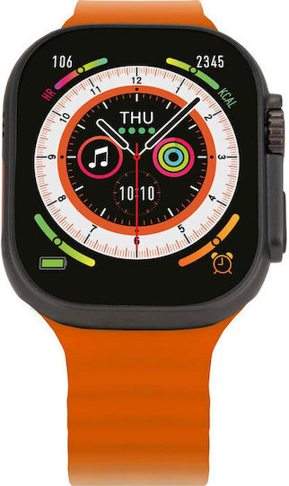 Thorton 49mm Smartwatch (Orange) view 3