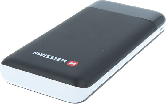 Swissten Black Core Power Bank 30000mAh 18W with USB-A Port and USB-C Port Quick Charge 3.0 Black view 6