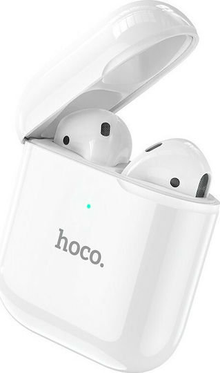 Hoco EW06 In-ear Bluetooth Handsfree Earphones with Charging Case White view 7