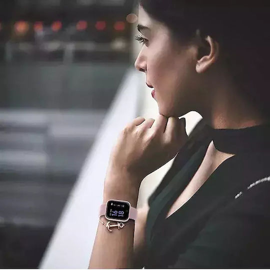 T80 Smartwatch with Heart Rate Monitor (Rose Gold) view 2