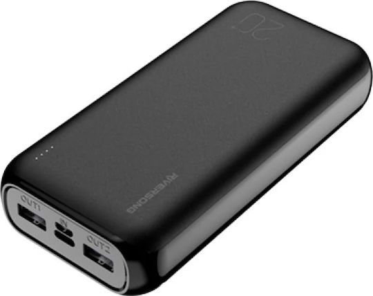 Riversong Vision 20SE Pro Power Bank 20000mAh Black view 4