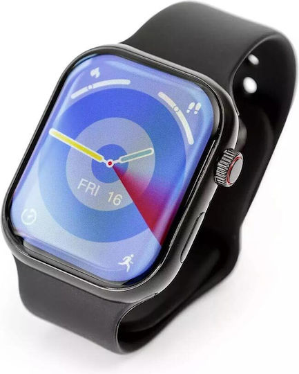 Platinet PSMART29B Smartwatch with Heart Rate Monitor (Black) view 2