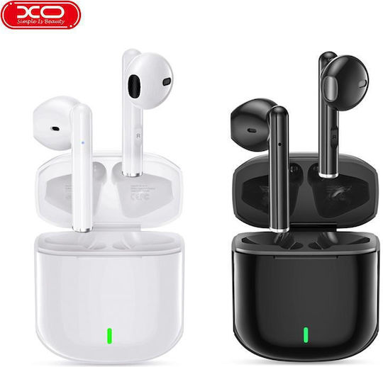 XO X20 Square Ring TWS In-ear Bluetooth Handsfree Earphones with Charging Case White view 9