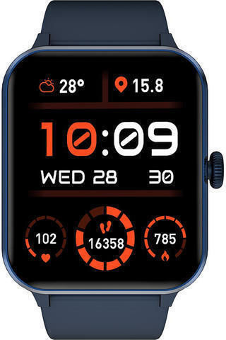 BlackView R50 45mm Smartwatch with Heart Rate Monitor (Blue) view 3