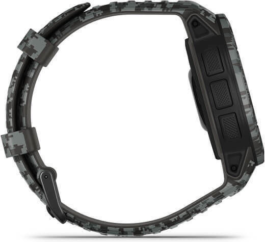 Garmin Instinct 2 Camo Edition 45mm Waterproof Smartwatch with Heart Rate Monitor (Graphite Camo) view 5