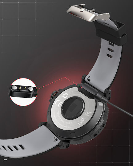 BlitzWolf BW-AT1 Smartwatch with Heart Rate Monitor (Black) vue 7