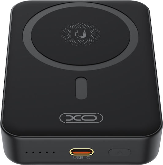 XO PR231 MagSafe Power Bank 10000mAh 15W with USB-C Port Quick Charge 2.0 Black view 5