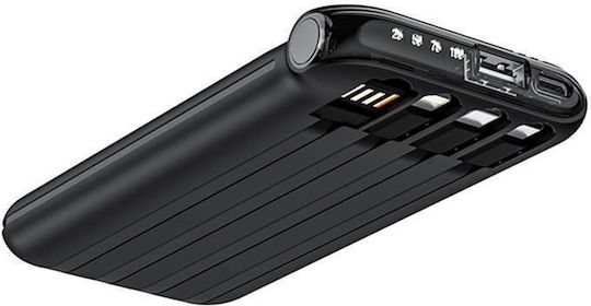 Vipfan F10 Power Bank 10000mAh with USB-A Port Black view 4