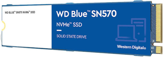 Western Digital Blue SN570 SSD 2TB M.2 Type with PCI Express 3.0 Connection WDS200T3B0C