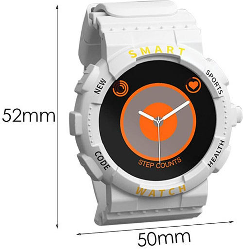 Z19 Waterproof Smartwatch with Heart Rate Monitor (White) view 5