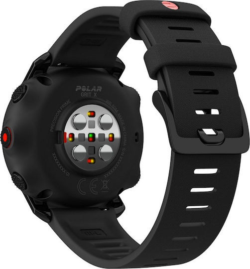 Polar Grit X Waterproof Smartwatch with Heart Rate Monitor (Black) view 3
