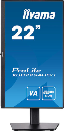 Iiyama Prolite XUB2294HSU-B2 VA Monitor 21.5" FHD 1920x1080 view 3
