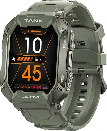 Kospet Smartwatch with Heart Rate Monitor (Green)