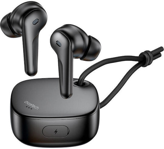 Choetech BH-T17 In-ear Bluetooth Handsfree Earphones with Sweat Resistance and Charging Case Black