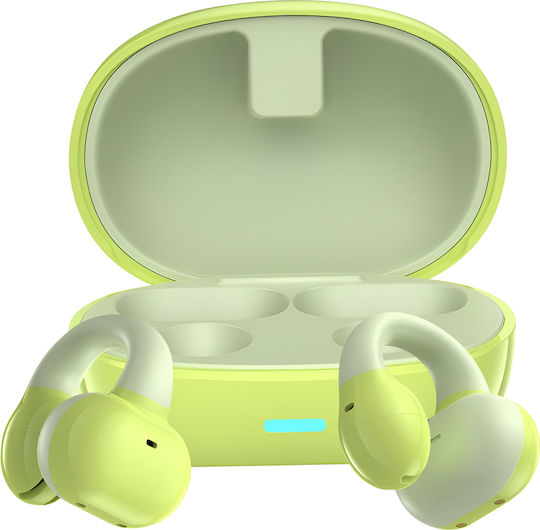 G18 Ows In-ear Bluetooth Handsfree Earphones with Charging Case Green view 2