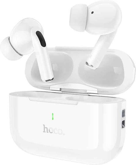 Hoco EW59 In-ear Bluetooth Handsfree Earphones with Charging Case White view 1