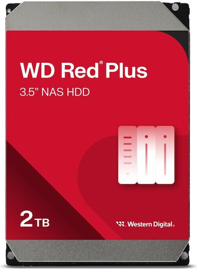 Western Digital Red 2TB HDD Hard Drive 3.5" SATA III 5400rpm with 64MB Cache for NAS WD20EFPX view 4