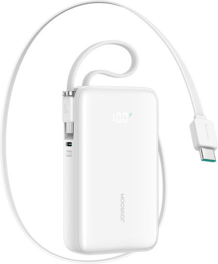 Joyroom Power Bank 10000mAh 35W with USB-C Port White view 1