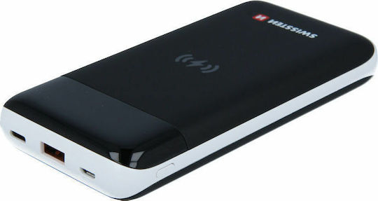 Swissten All in one Power Bank 10000mAh 10W with USB-A Port Quick Charge 3.0 Black view 2
