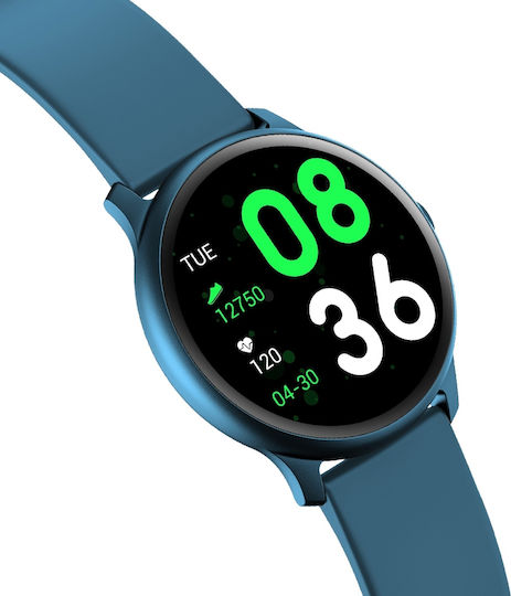 KW19 Smartwatch with Heart Rate Monitor (Blue) view 3