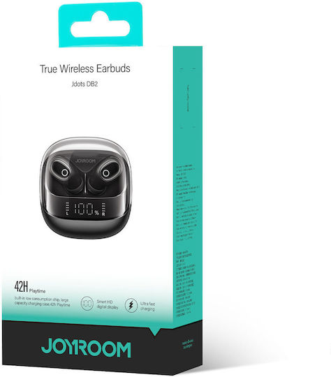 Joyroom Jdots Series JR-DB2 In-ear Bluetooth Handsfree Earphones with Charging Case Black vista 6