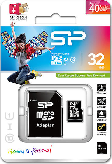 Silicon Power Elite microSDHC 32GB U1 UHS-I 85MB/s with Adapter vista 4