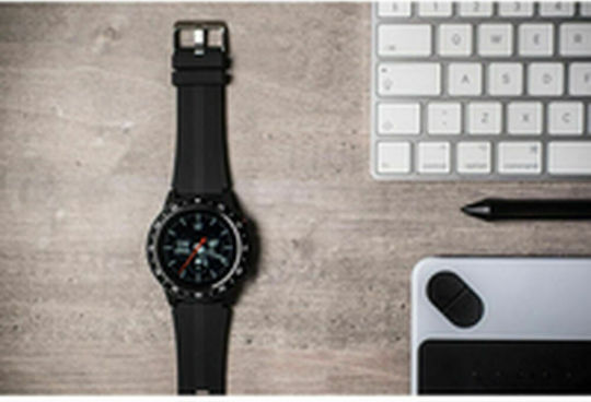 MaxCom FW37 Argon Smartwatch with Heart Rate Monitor (Black) view 5