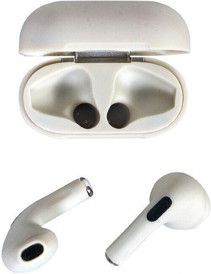 Gembird TWS-01 In-ear Bluetooth Handsfree Earphones with Charging Case White view 5