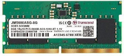 Transcend DDR5 with Module 1x8GB and Speed 5600 for Laptop JM5600ASG-8G view 2
