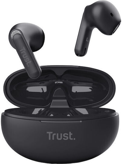 Trust Yavi Earbud Bluetooth Handsfree Earphones with Charging Case Black view 4