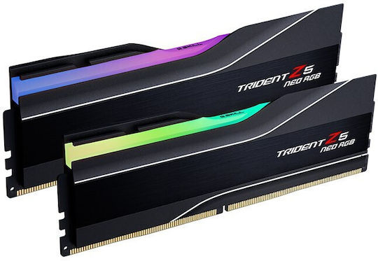 G.Skill Trident Z5 Neo RGB DDR5 32GB RAM with 2x16GB Modules and Speed 6400 for Desktop F5-6400J3239G16GX2-TZ5NR