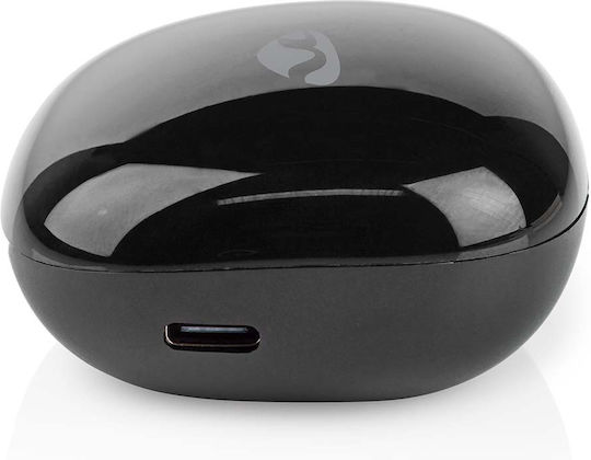 Nedis In-ear Bluetooth Handsfree Earphones with Charging Case Black view 5