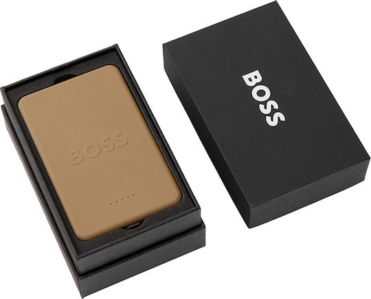 Boss Iconic MagSafe Power Bank 3000mAh with USB-C Port Power Delivery Camel view 4