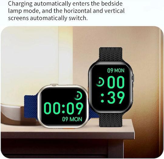 Z81 Pro Max Smartwatch with Heart Rate Monitor (Blue) view 6
