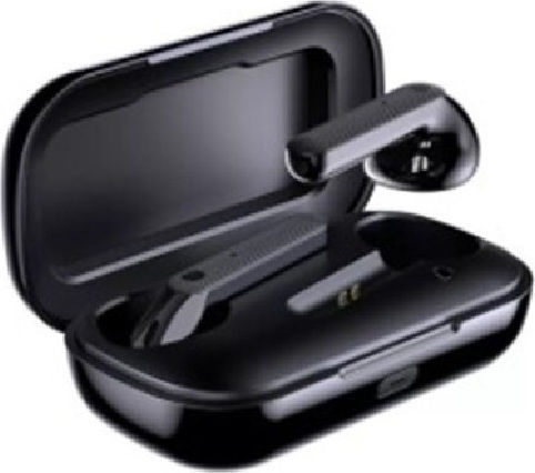 Remax TWS-18 Earbud Bluetooth Handsfree Earphones with Charging Case Black view 3