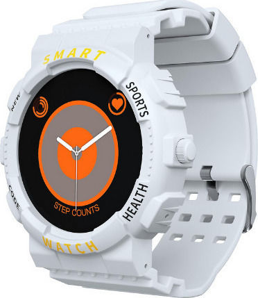 Z19 Waterproof Smartwatch with Heart Rate Monitor (White) view 3