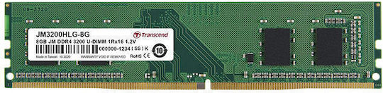 Transcend 8GB DDR4 RAM with 3200 Speed for Desktop (JM3200HLG-8G) view 2