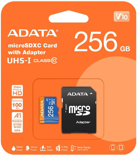 Adata Premier microSDXC 256GB U1 V10 A1 UHS-I 85MB/s With Adapter view 4